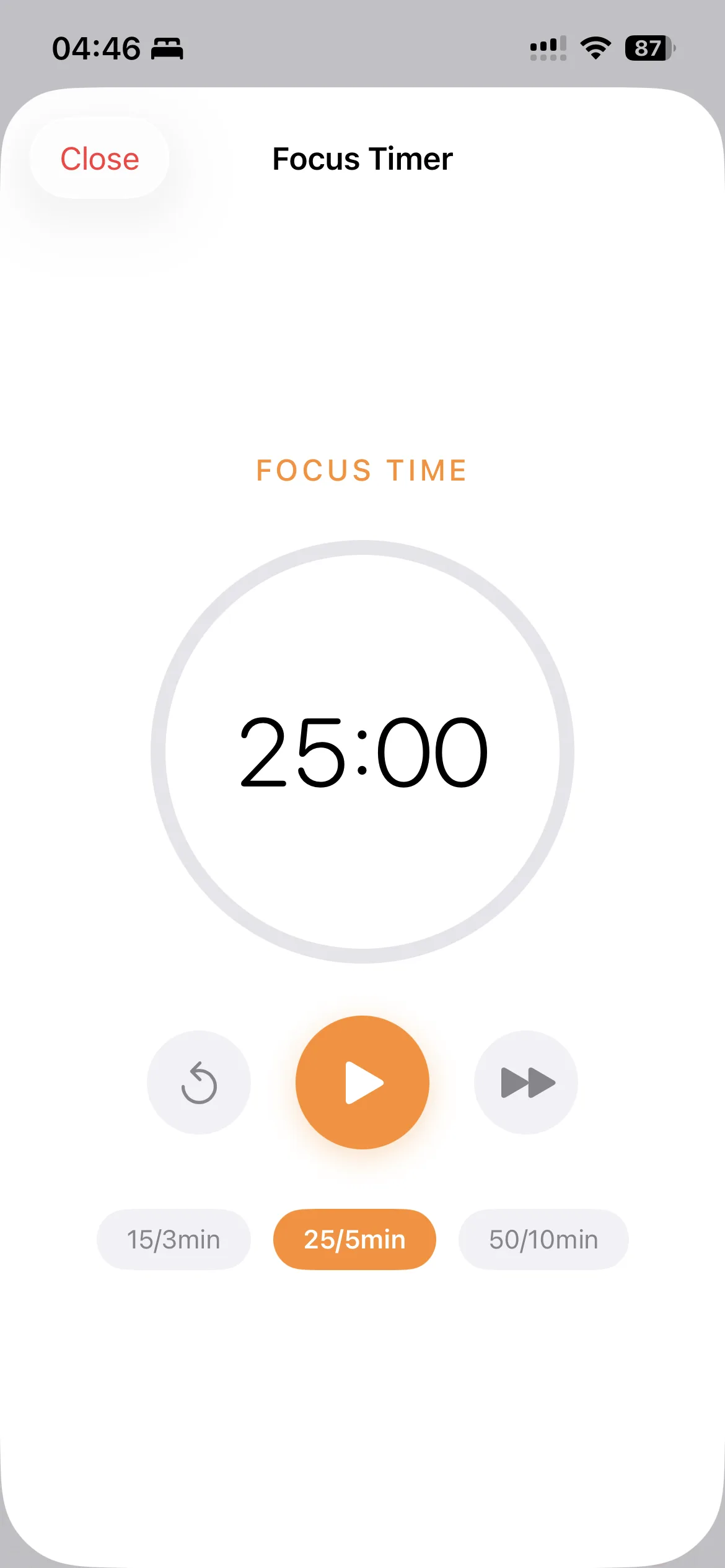 Focus Timer