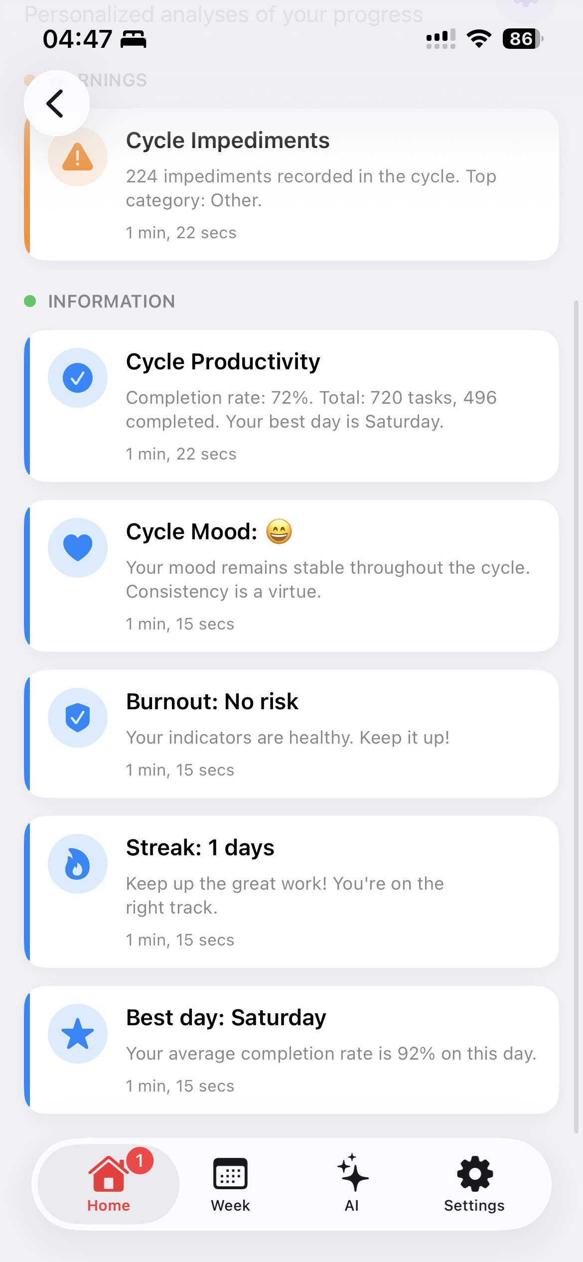 Your Insights - Detalhes